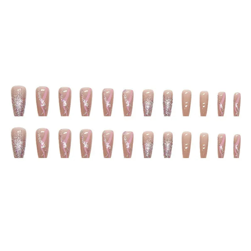 Mid-length Ballet Girl Press-on Nails RightOn68