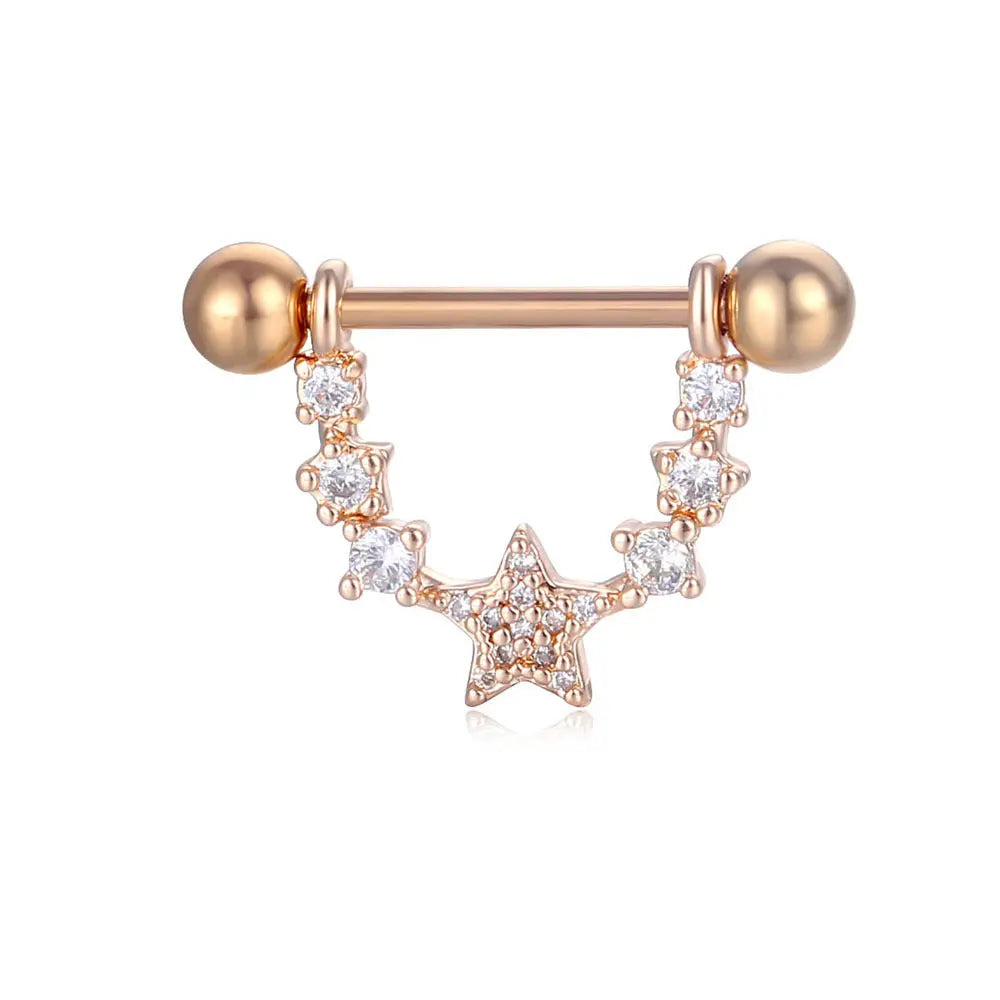 Nipple Zircon Ring RightOn68