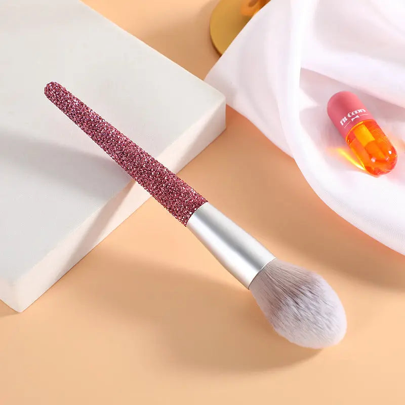 Diamond Encrusted Makeup Brush Soft Bristle Makeup Tool RightOn68