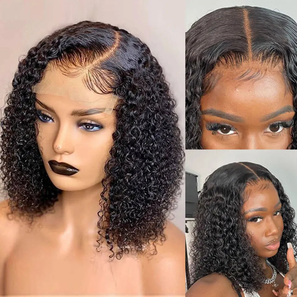 Deep Water Wave Lace Frontal Human Hair Wig RightOn68