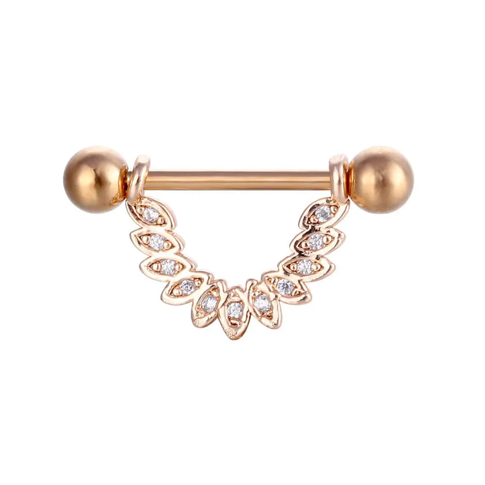 Nipple Zircon Ring RightOn68