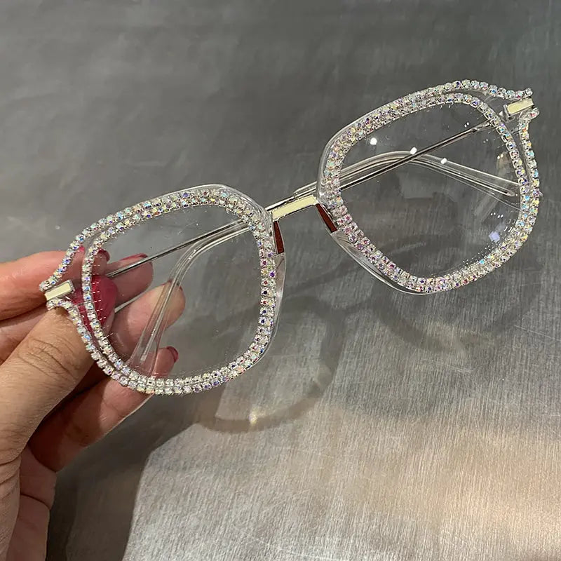 Diamond Framed Sunglasses RightOn68
