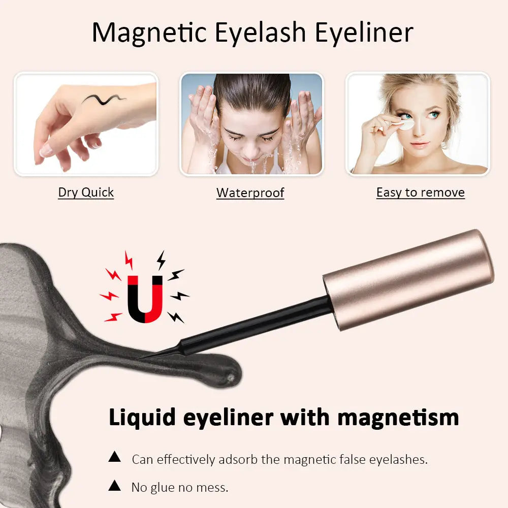 Magnetic False Eyelashes RightOn68
