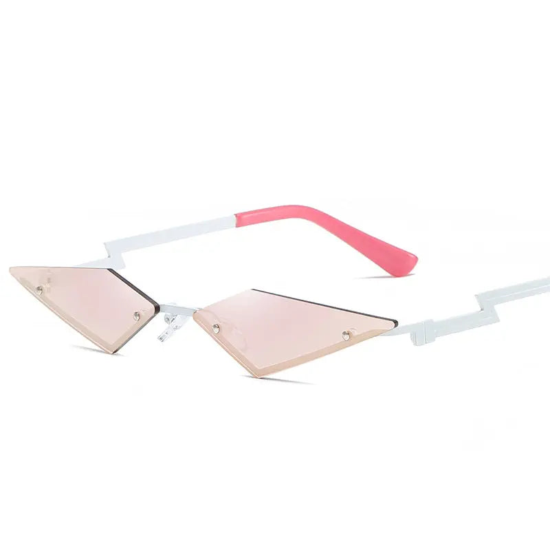 Fashion rimless sunglasses for women DC-Beyond Borders Collective