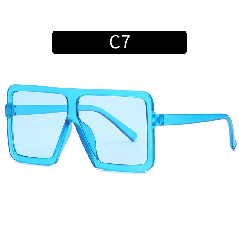 Big Frame Square Sunglasses RightOn68