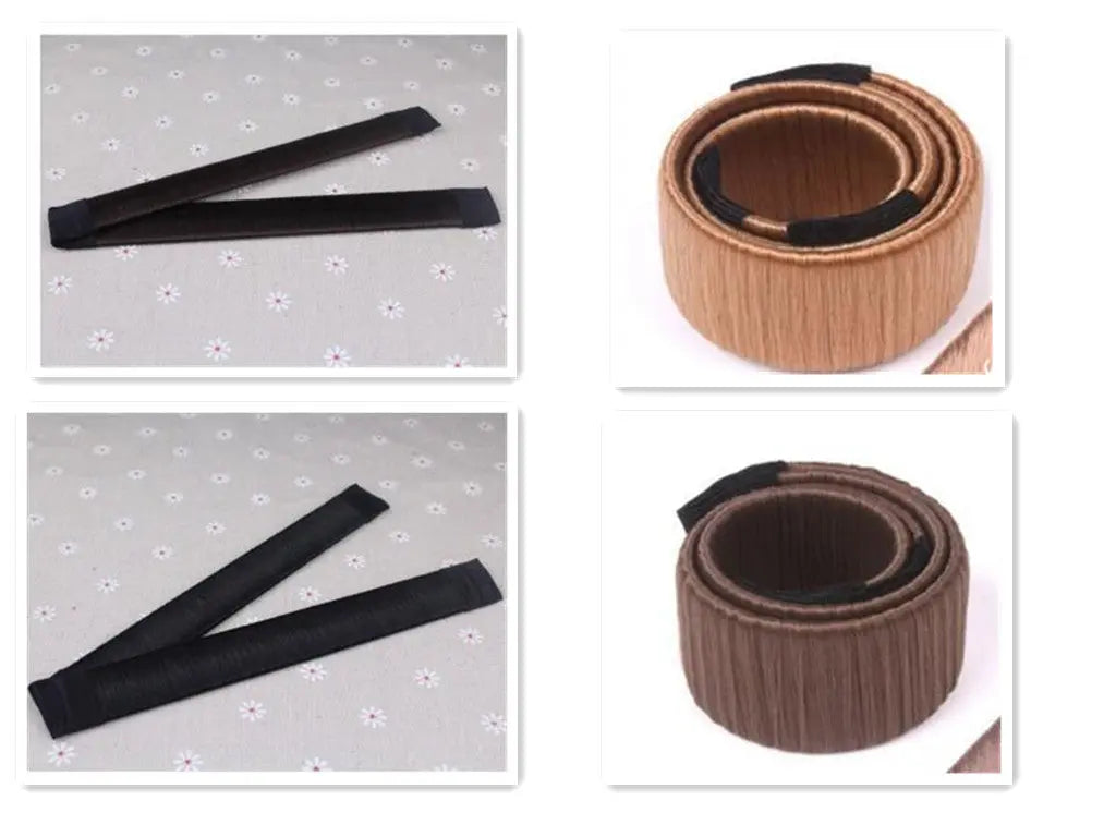French Twist Hair Bun Maker Hair Tie RightOn68