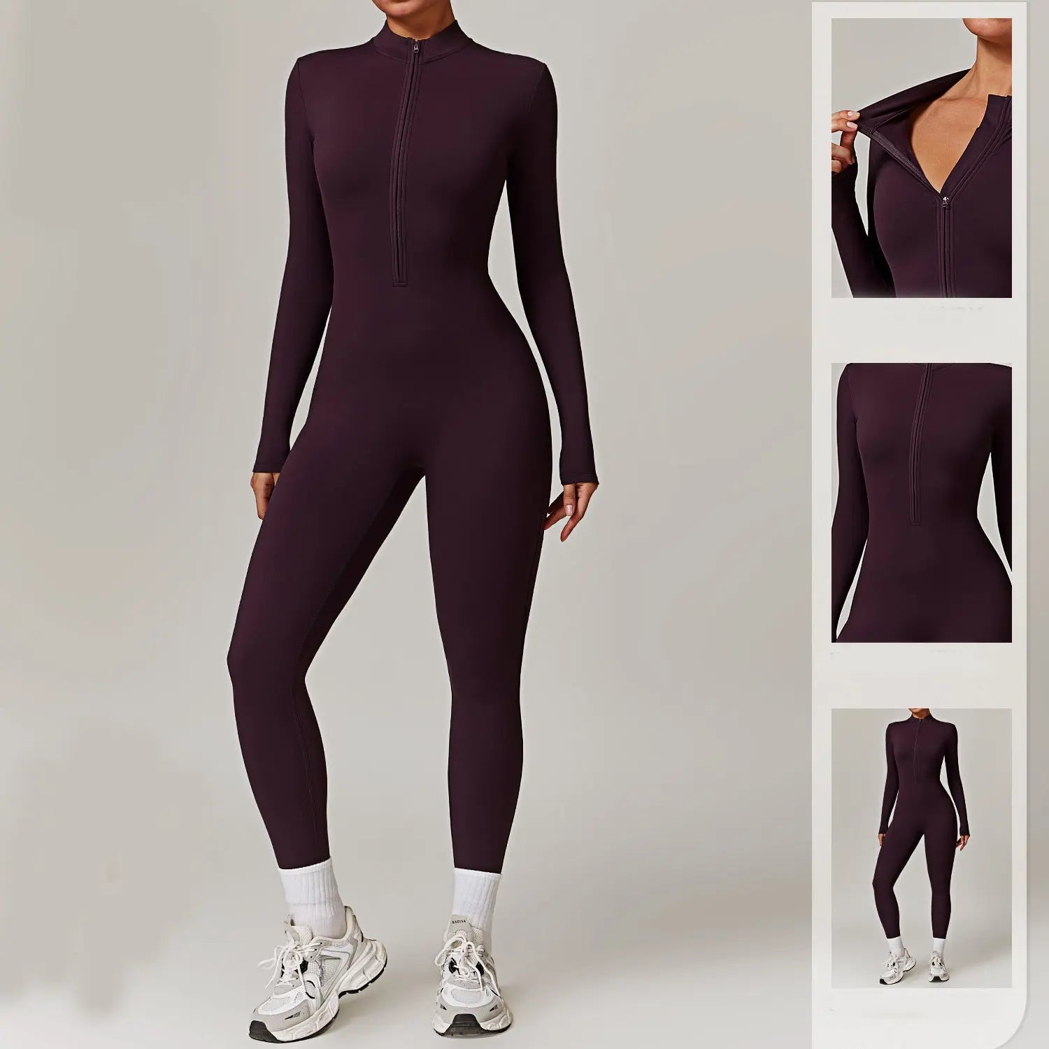 Long-sleeved Yoga Jumpsuit RightOn68