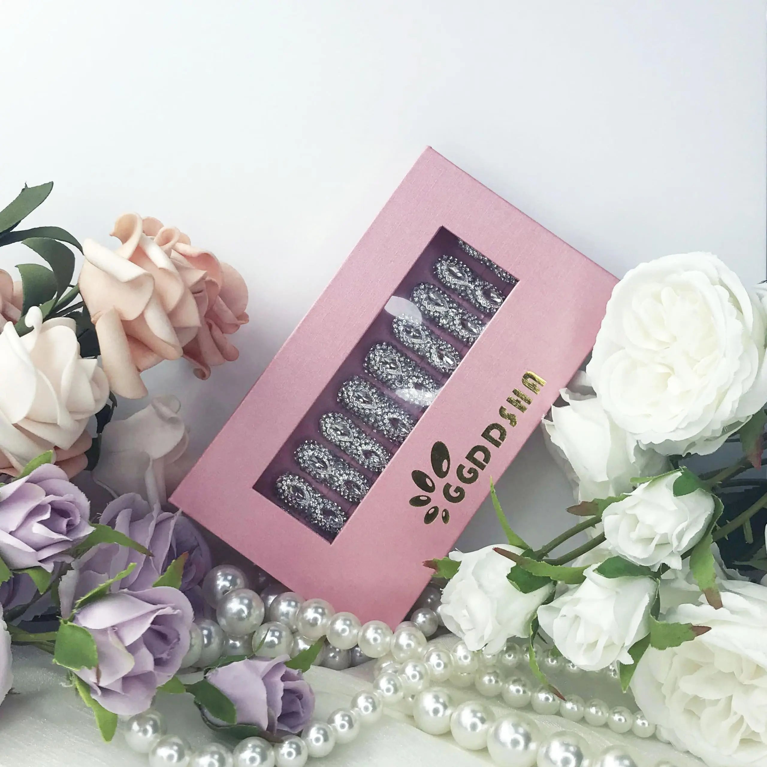 Queen Of Haute Diamond Long Press On Nails RightOn68