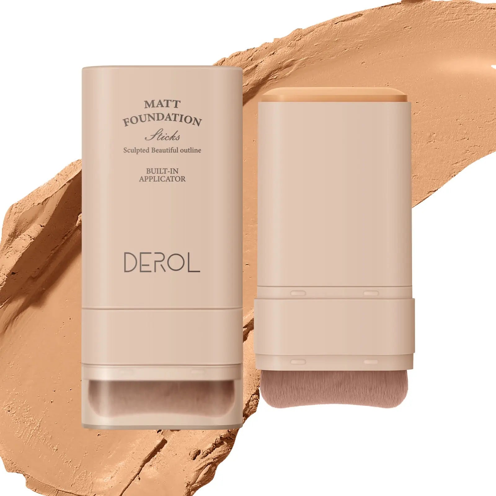 Simple Stick Foundation With Brush RightOn68
