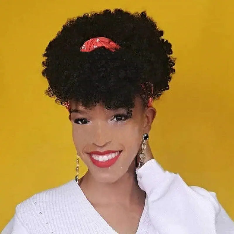 Mohawk Short Curly Hair Piece RightOn68