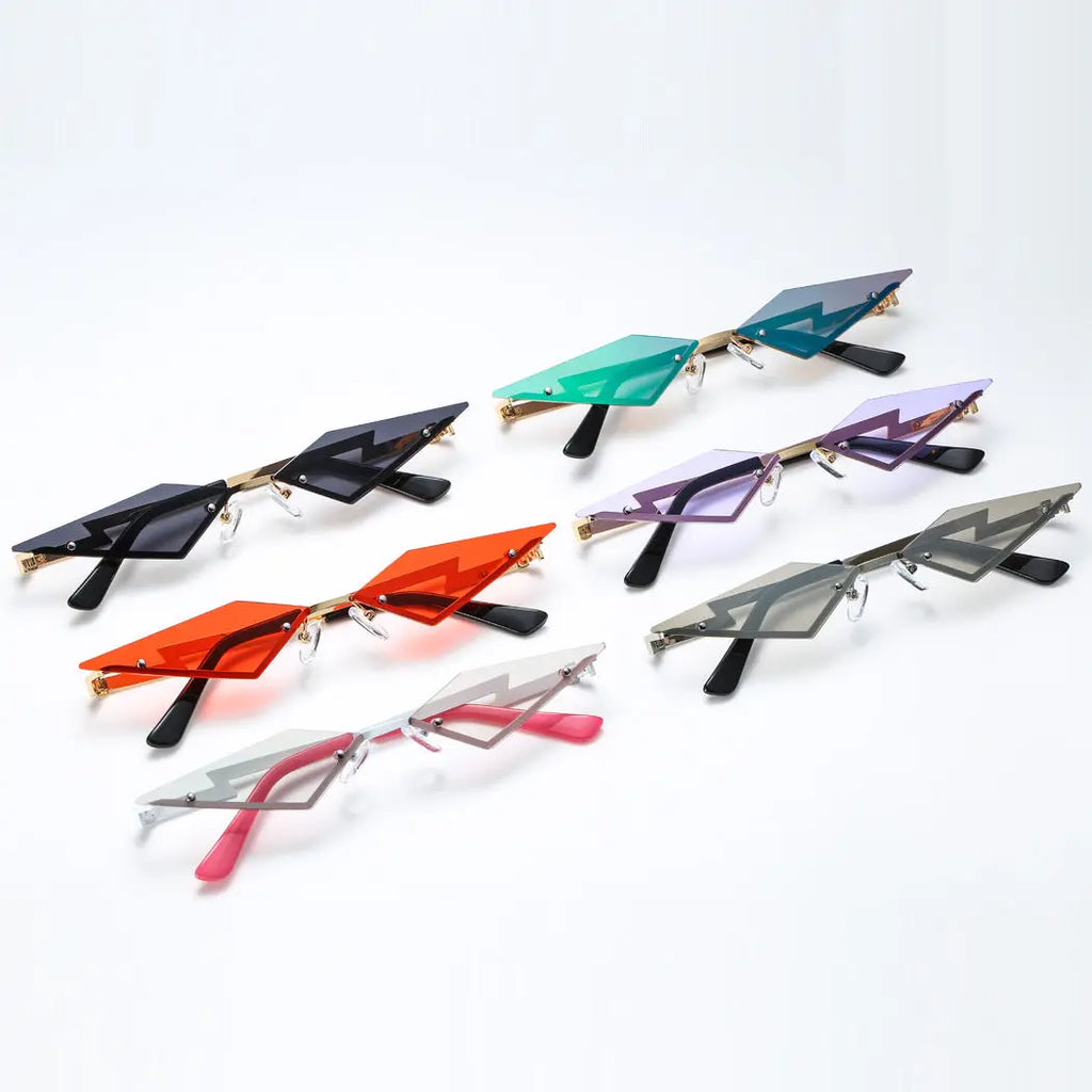 Fashion rimless sunglasses for women DC-Beyond Borders Collective