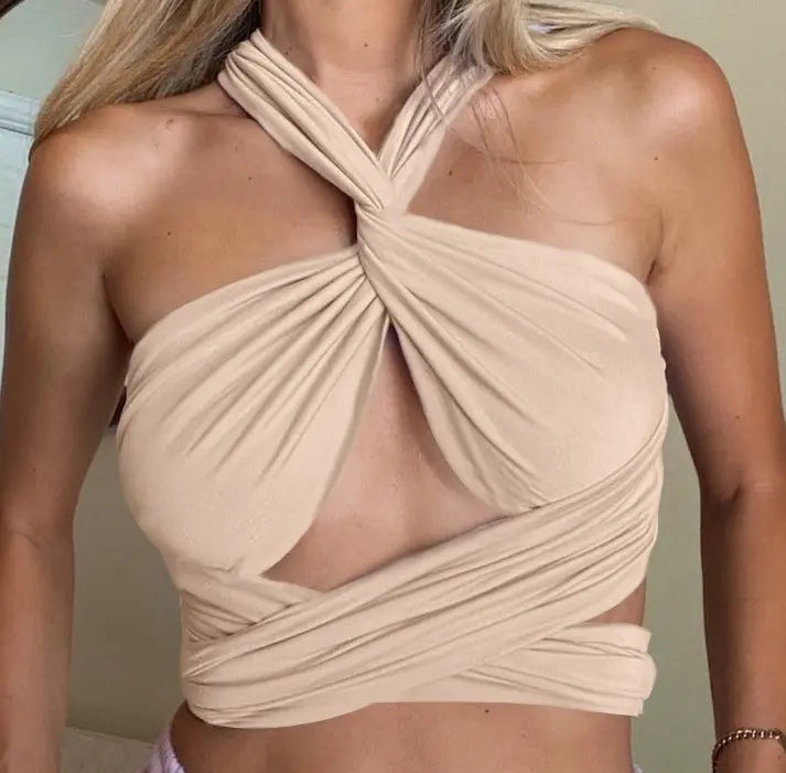 Multiple Ways To Wear Sexy Tie Tops DC-Beyond Borders Collective