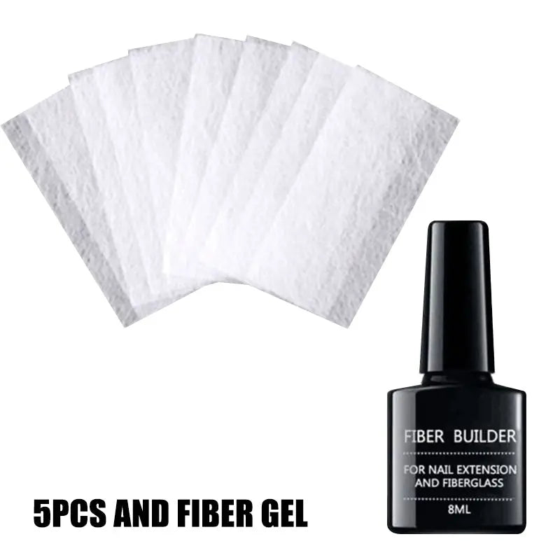 Fiber extension adhesive nails RightOn68