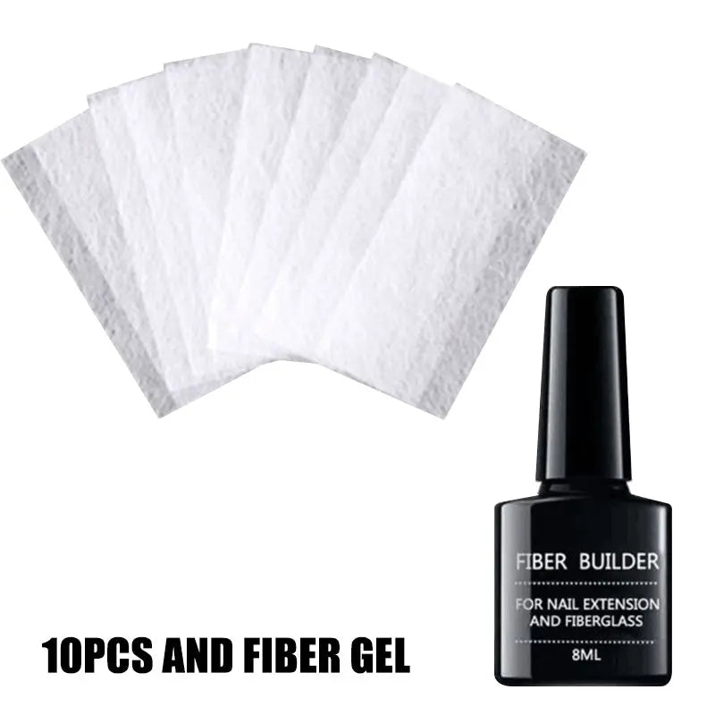 Fiber extension adhesive nails RightOn68
