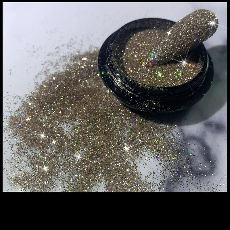 Glitter Nail Powder - Crystal Diamond Sequins for Nails | 1g RightOn68