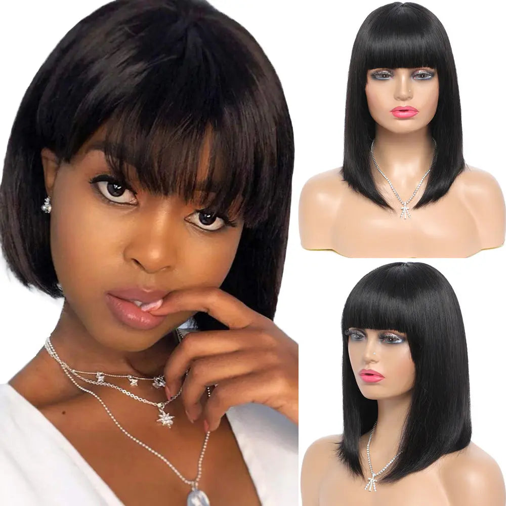 Short Natural Hair Bob RightOn68