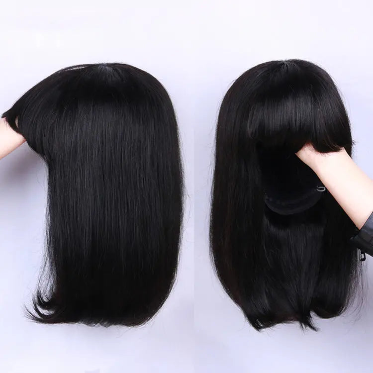 Bob Cut Human Hair Wigs RightOn68