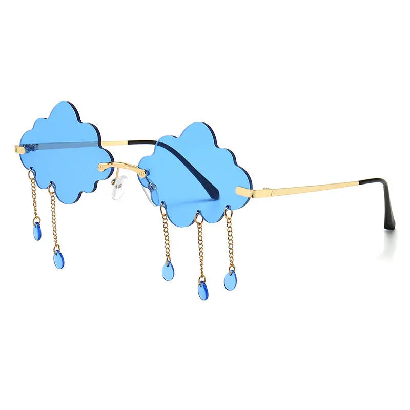 Rimless sunglasses women cloud shape DC-Beyond Borders Collective