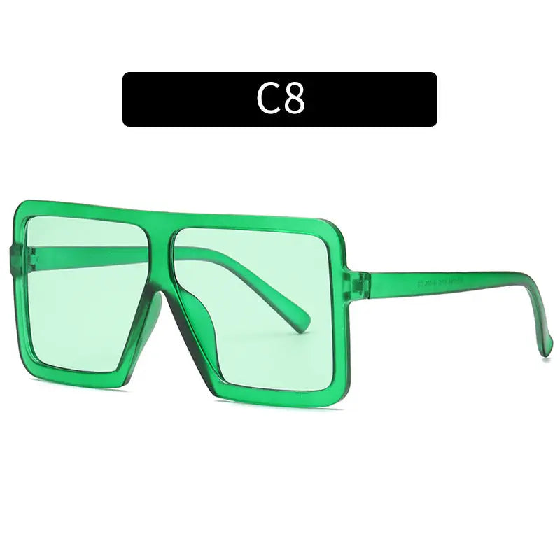 Big Frame Square Sunglasses RightOn68