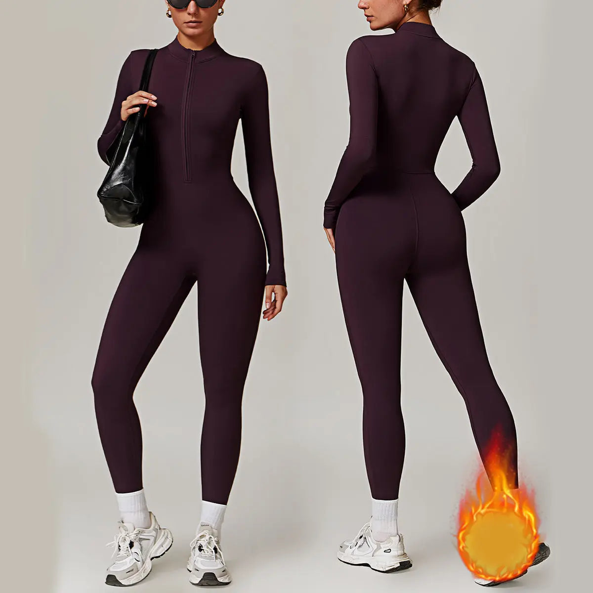 Long-sleeved Yoga Jumpsuit RightOn68