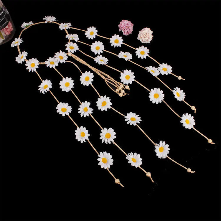Headdress Garland Sun Flower Hair Band RightOn68