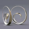 Geometric Hoop Earrings - Minimalist Alloy Earrings | 4cm RightOn68