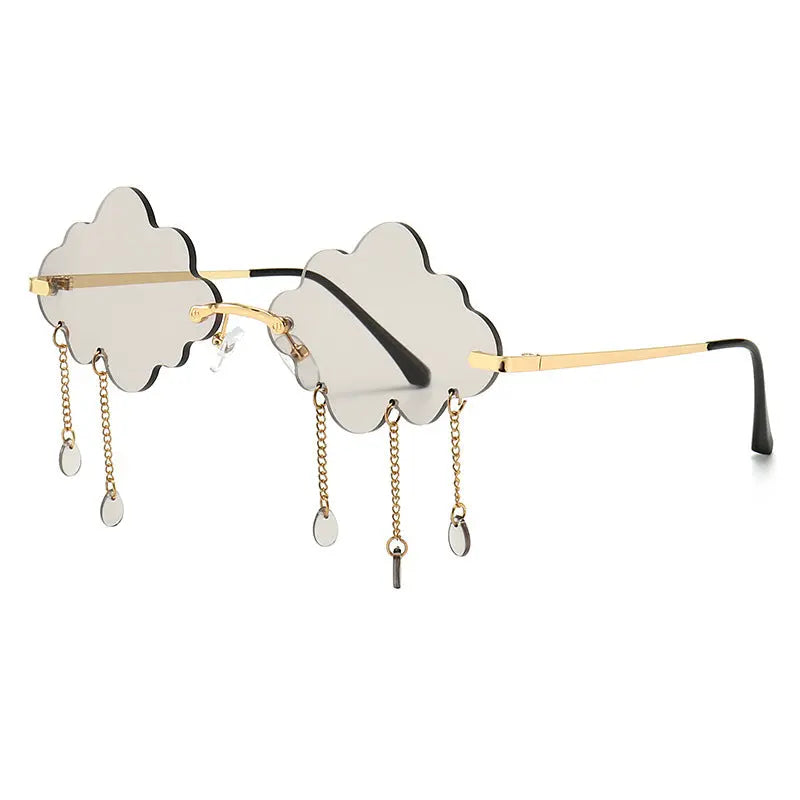 Rimless sunglasses women cloud shape DC-Beyond Borders Collective