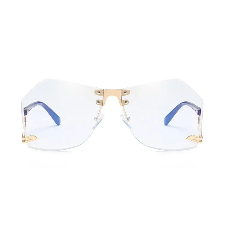 Rimless Sunglasses Women RightOn68