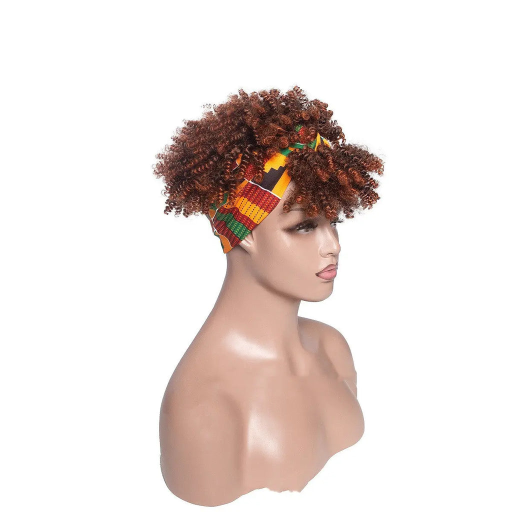 Mohawk Short Curly Hair Piece RightOn68