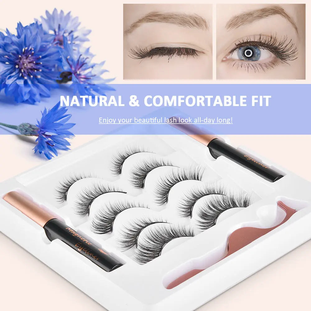 Magnetic False Eyelashes RightOn68