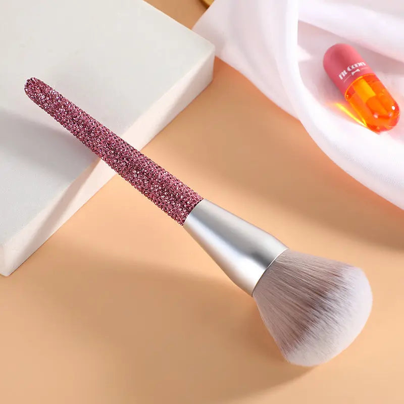 Diamond Encrusted Makeup Brush Soft Bristle Makeup Tool RightOn68
