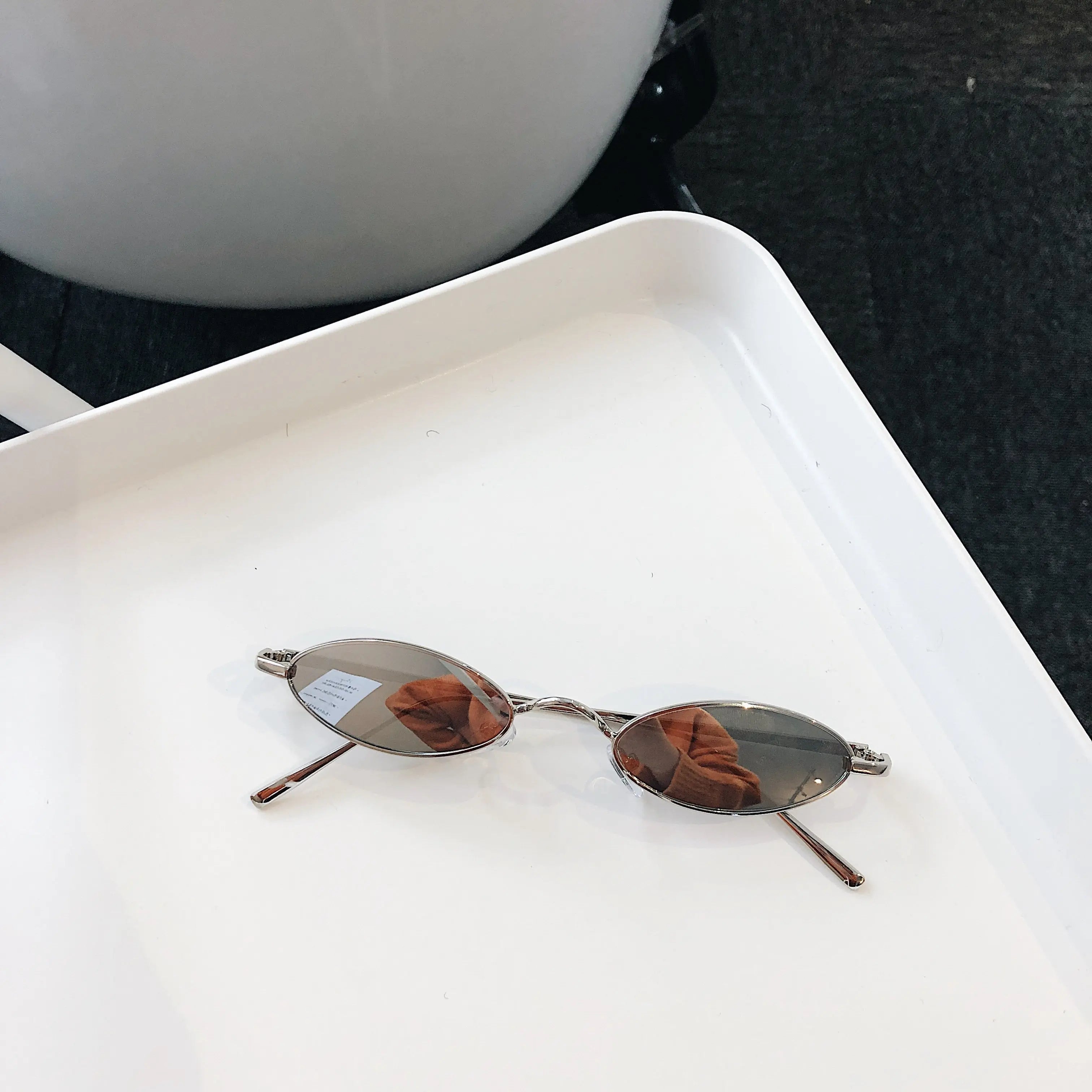 Retro Cat Eye Sunglasses Women Yellow Red Lens Sun Glasses DC-Beyond Borders Collective