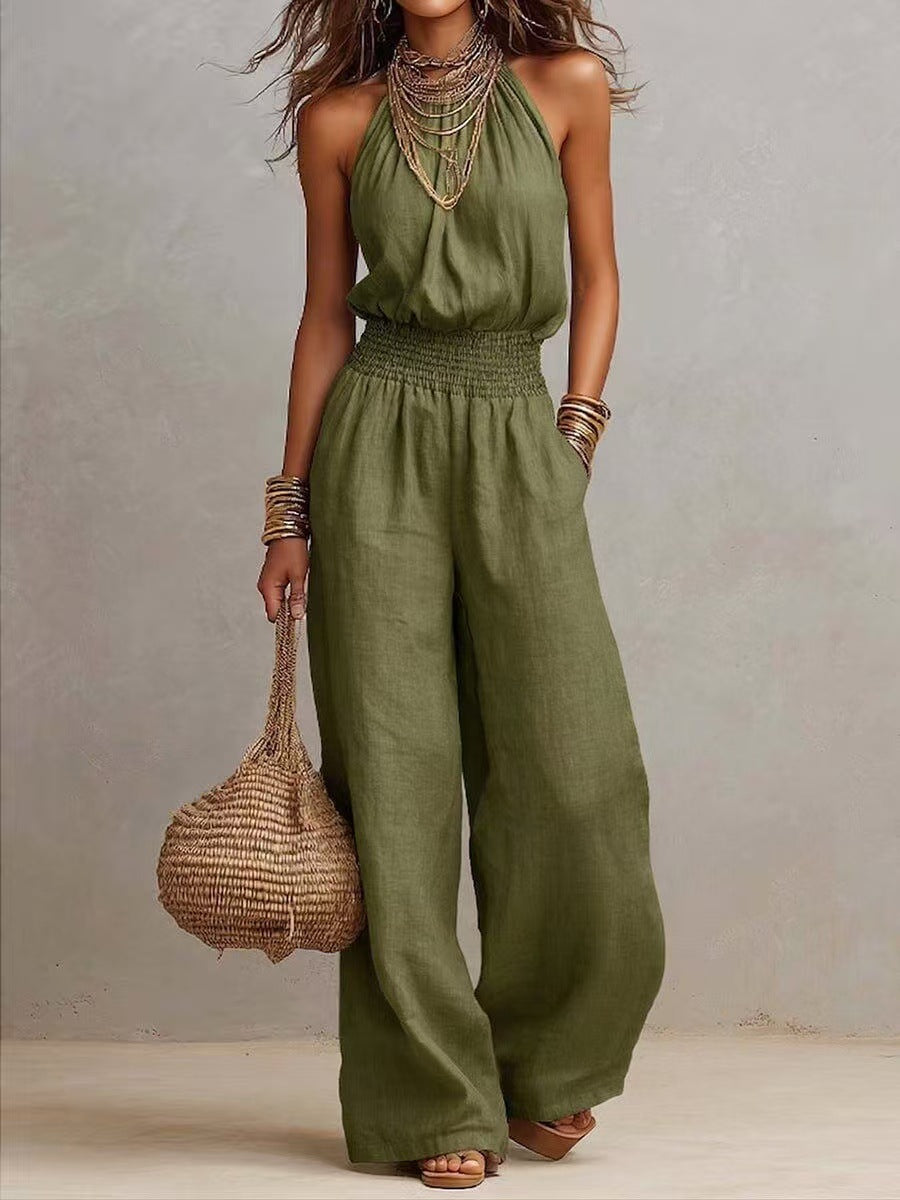 European And American Women's Backless Jumpsuit DC-Beyond Borders Collective