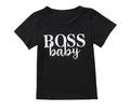 Parent-child wear short sleeve English print DC-Beyond Borders Collective