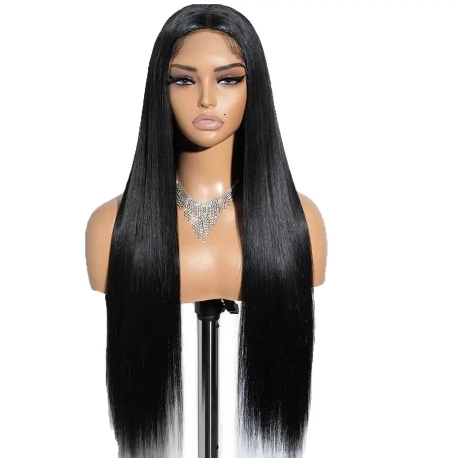Glueless Human Hair Straight Wig RightOn68