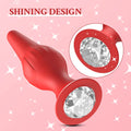 Vibrating Butt Plug Erotic Dildo RightOn68