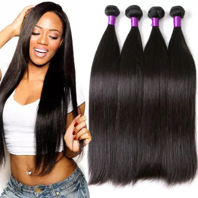 Brazilian Straight Human Hair Bundles RightOn68