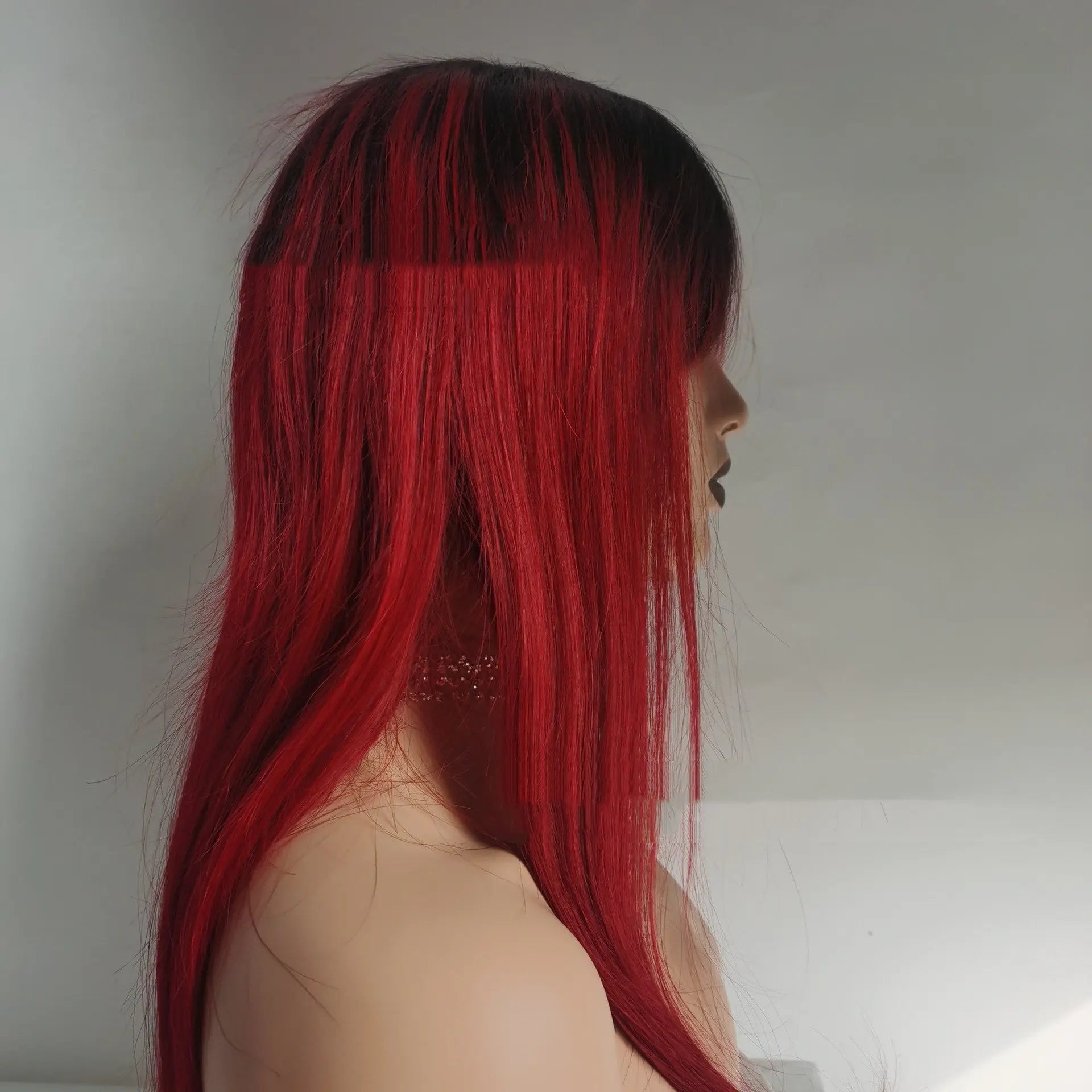 Human Hair Wig, Bang RightOn68