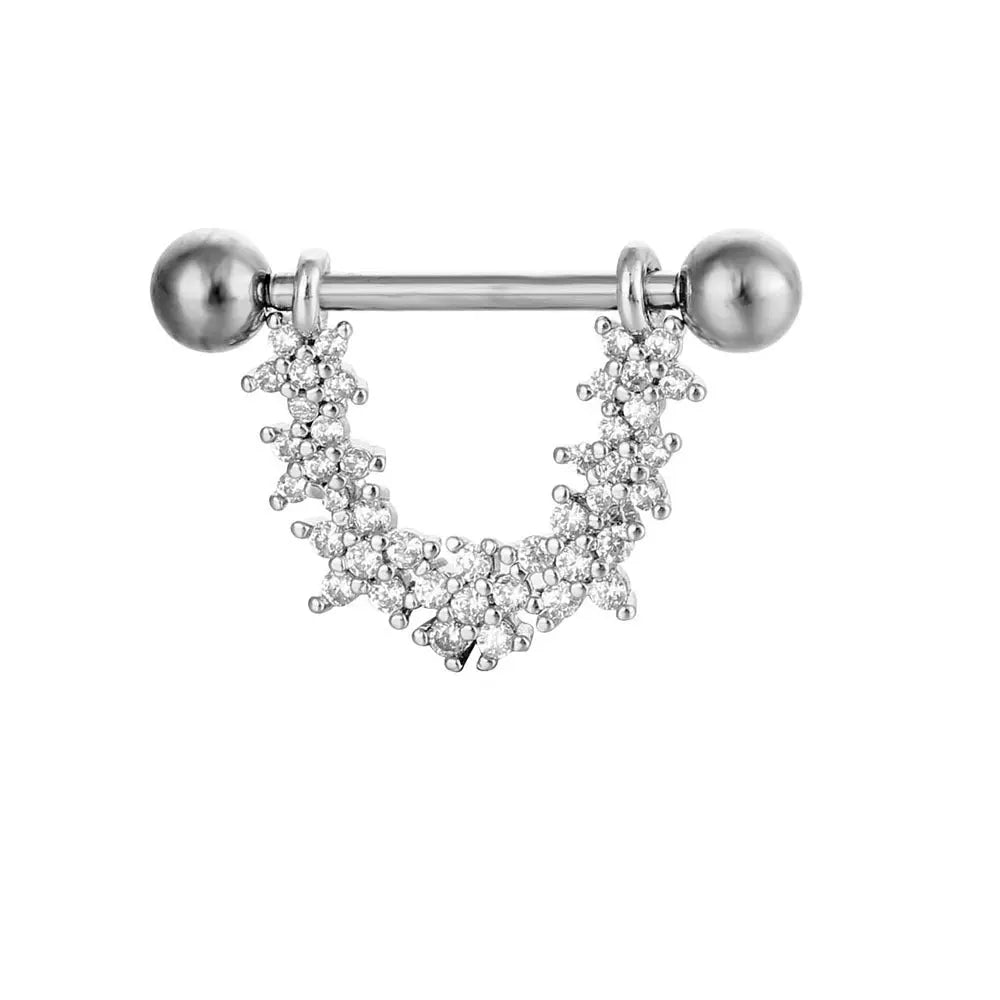 Nipple Zircon Ring RightOn68