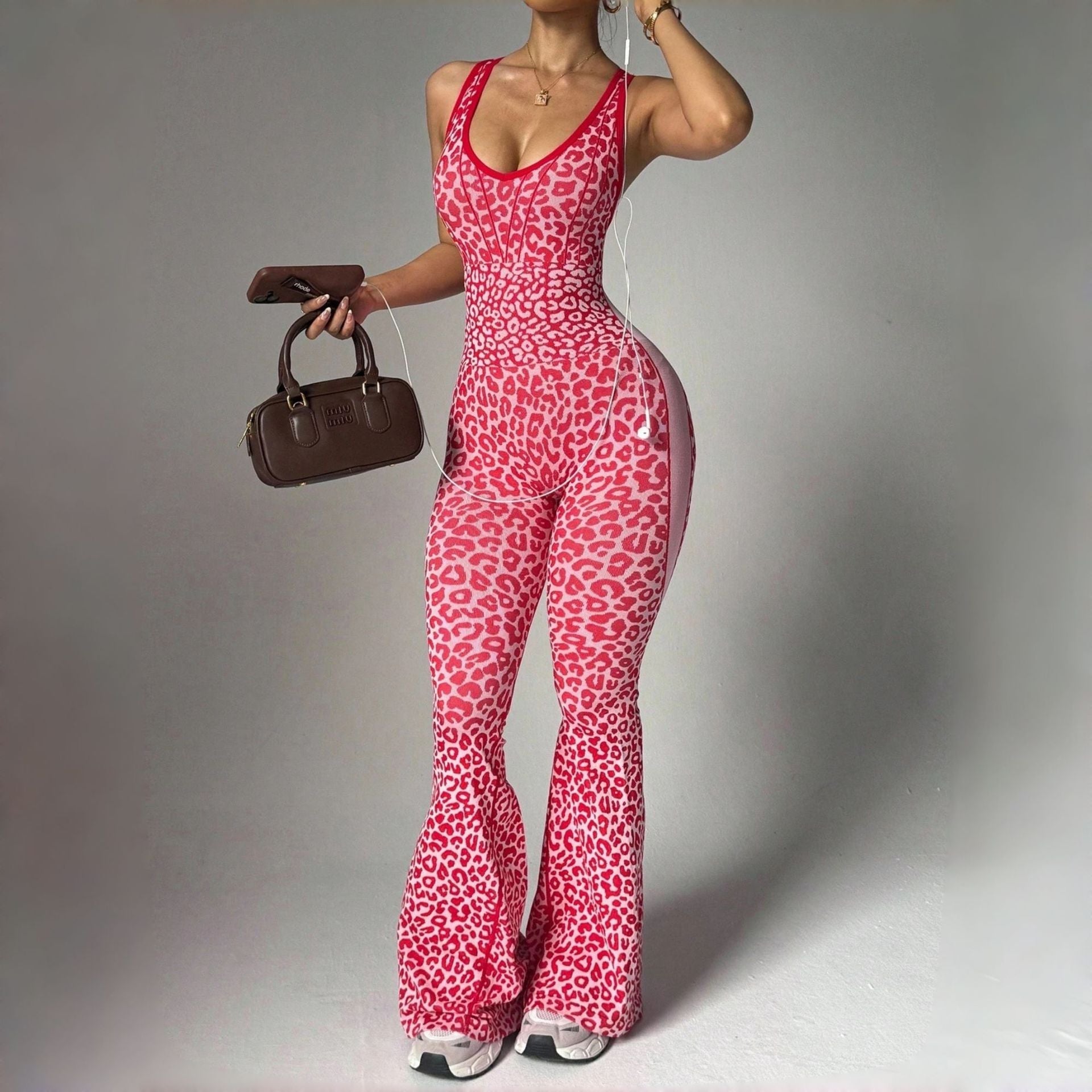 Cross-Back Beautiful Back Sexy One-Piece Yoga Pants DC-Beyond Borders Collective