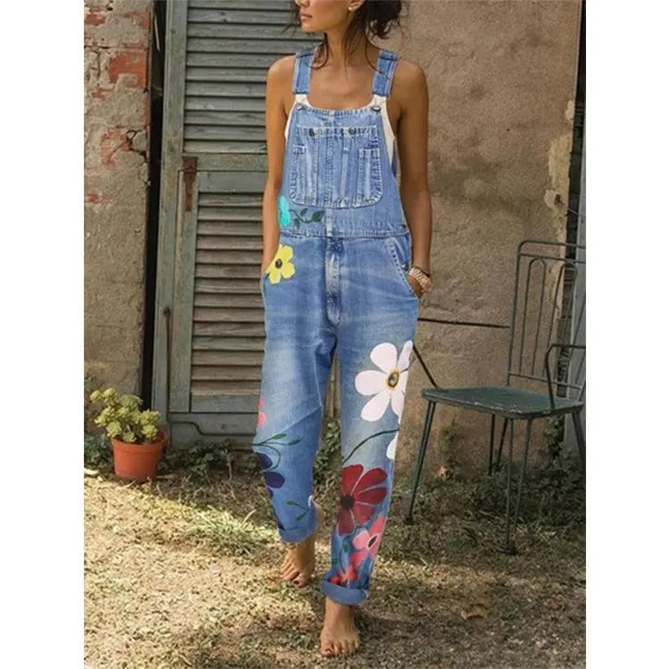 Denim Washed Overalls DC-Beyond Borders Collective