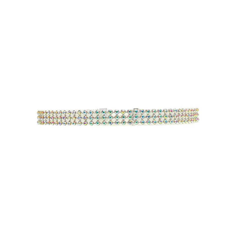 Full Crystal Rhinestone Choker Necklace RightOn68