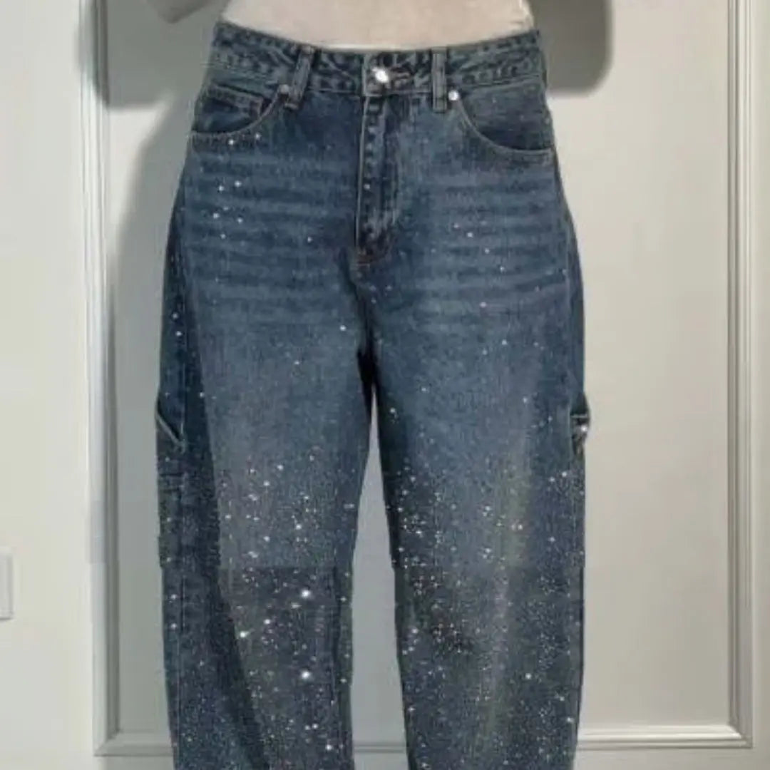 Shiny Wide-leg Pants RightOn68
