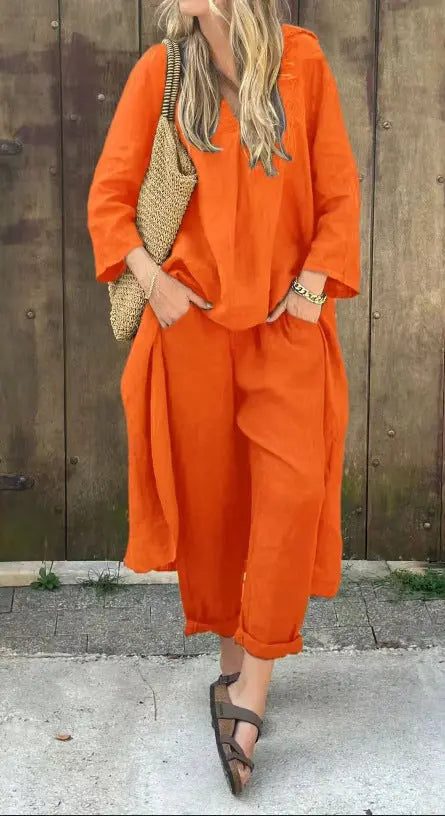 2pcs Long-sleeved Suits Dropshipman