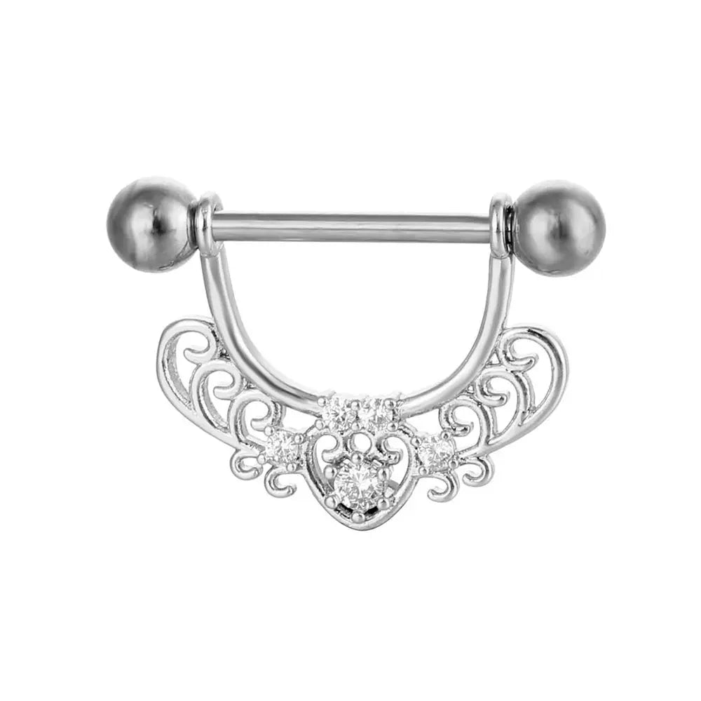 Nipple Zircon Ring RightOn68
