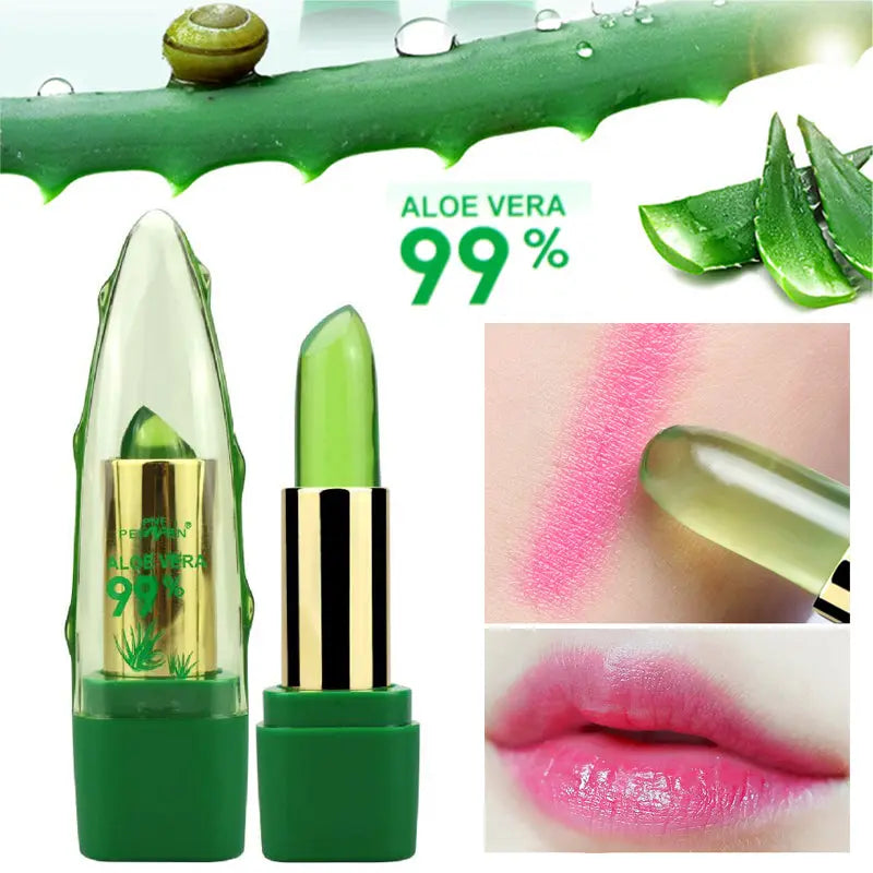 Aloe Vera Gel Color Changing Lip Blam RightOn68