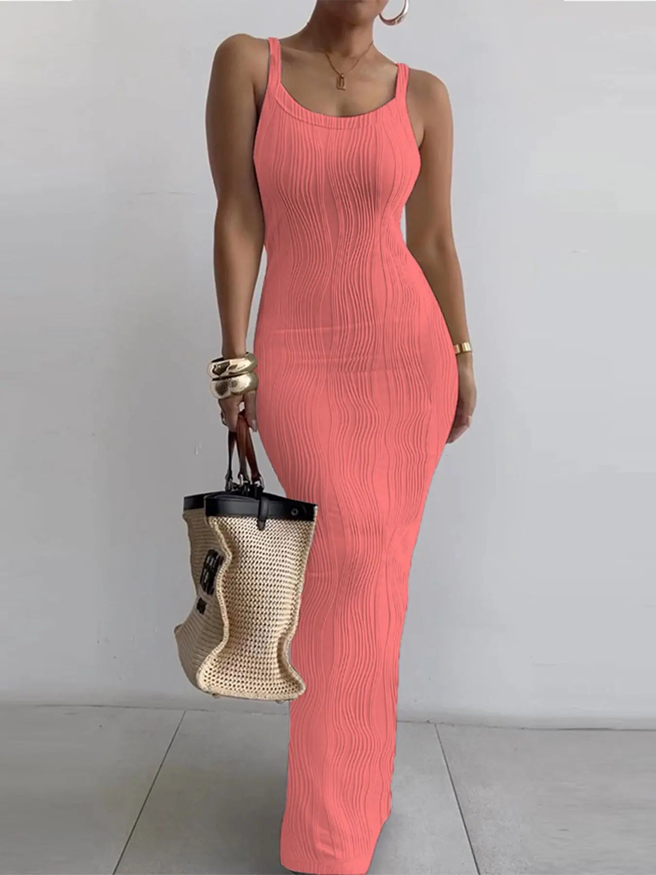 Fashion Women's Wear Tight Dress Sleeveless DC-Beyond Borders Collective