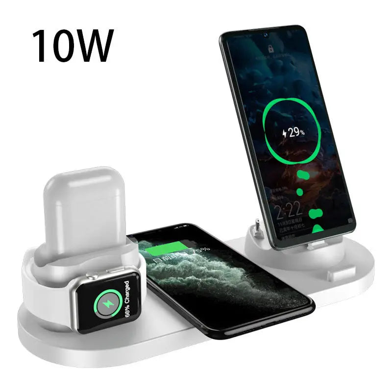 Wireless Fast Charging Pad For Phone & Watch Dock Station RightOn68