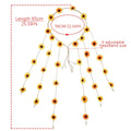 Headdress Garland Sun Flower Hair Band RightOn68