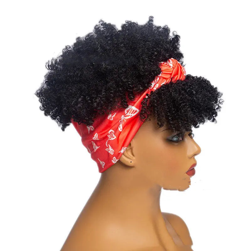 Mohawk Short Curly Hair Piece RightOn68